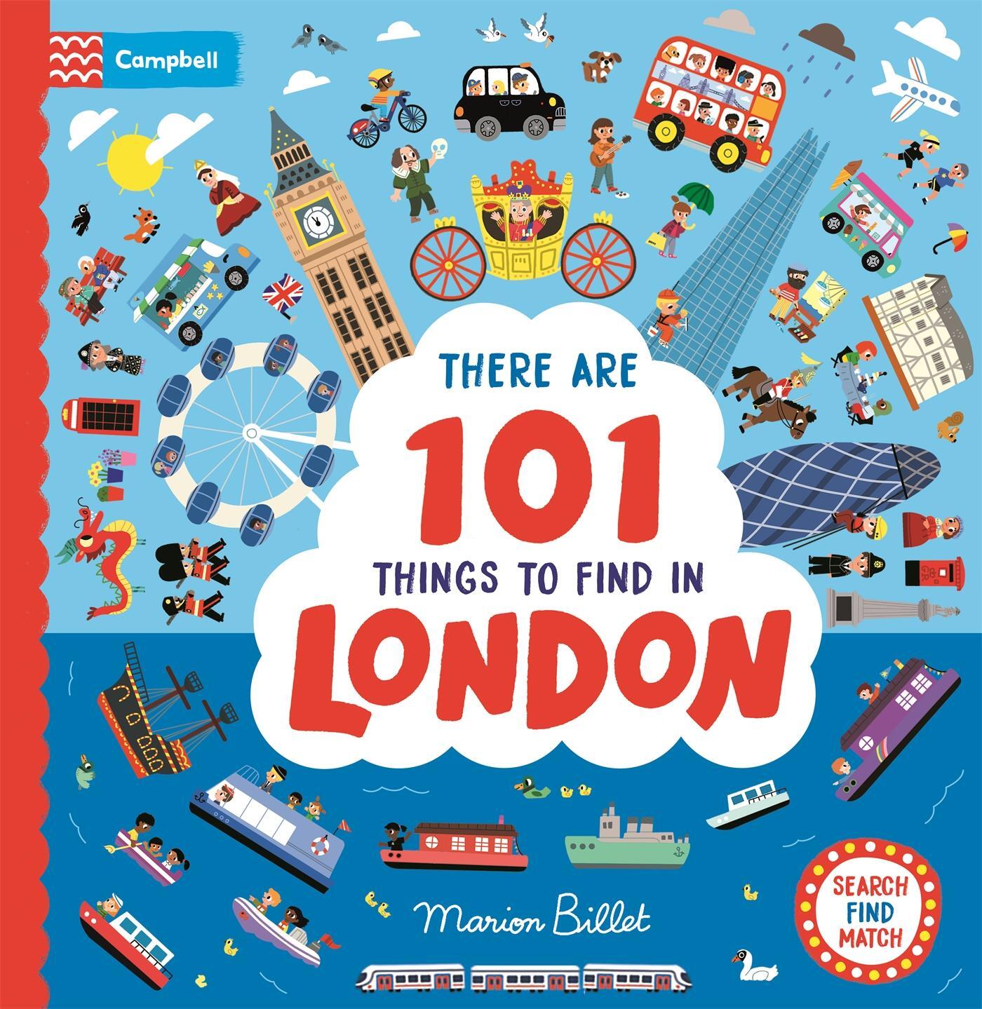 Cover: 9781529023299 | There Are 101 Things to Find in London | Campbell Books | Buch | 16 S.