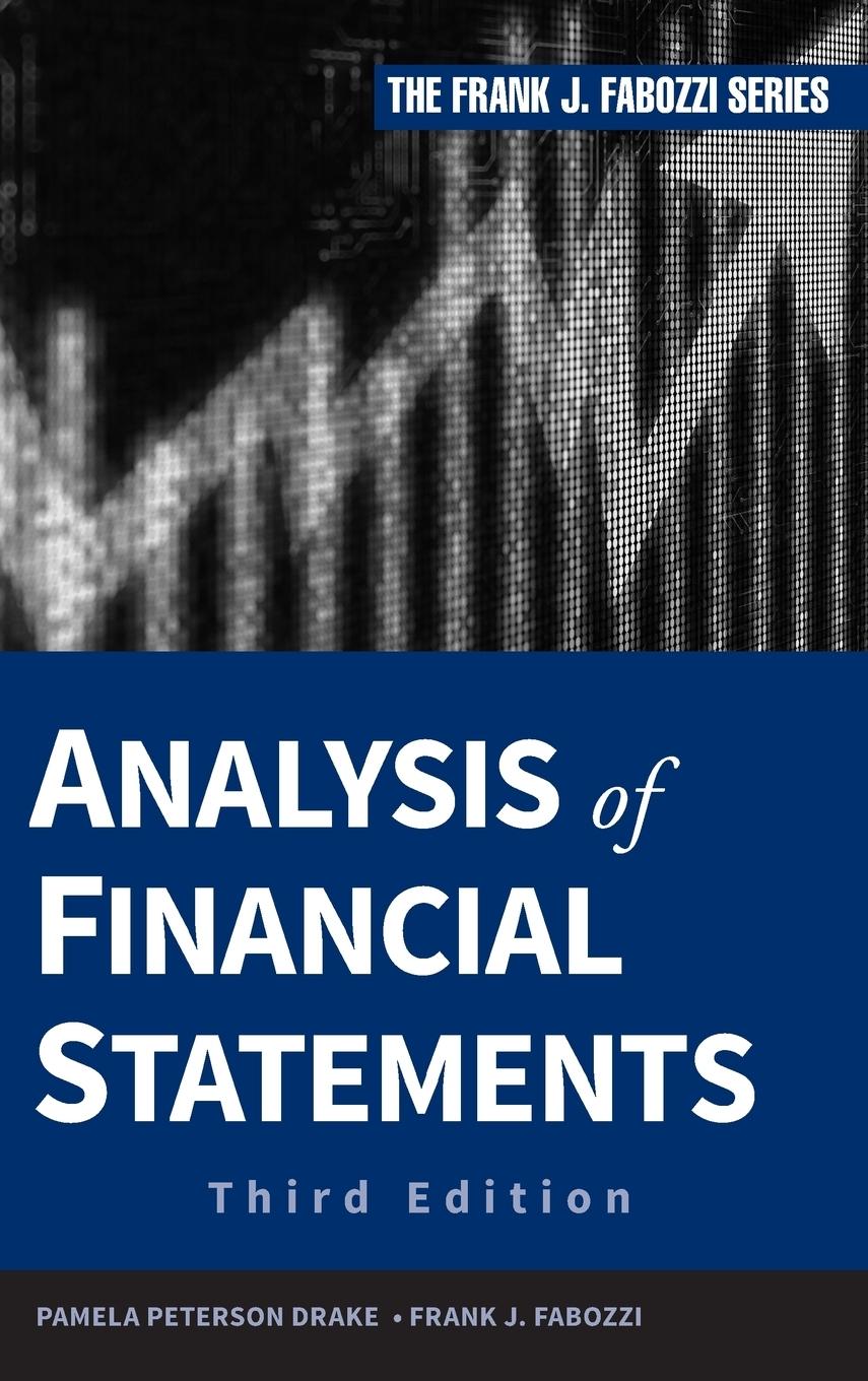 Cover: 9781118299982 | Analysis of Financial Statements | Pamela Peterson Drake (u. a.)