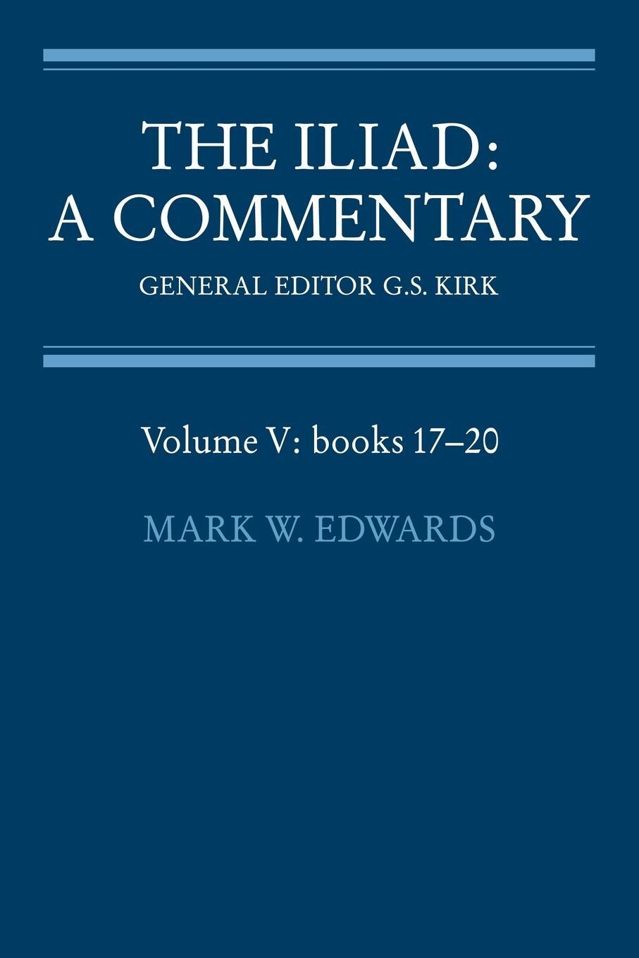 Cover: 9780521312080 | The Iliad | A Commentary: Volume 5, Books 17-20 | Homer (u. a.) | Buch