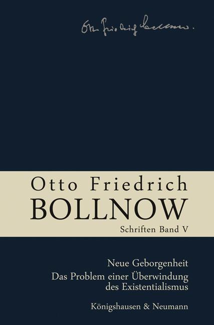 Cover: 9783826041877 | Otto Friedrich Bollnow: Schriften - Band 5 | Ursula Boelhauve (u. a.)