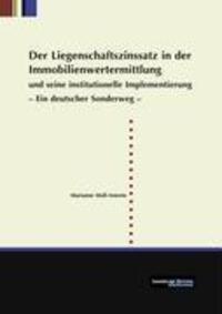 Cover: 9783940219046 | Der Liegenschaftszinssatz in der Immobilienwertermittlung und seine...