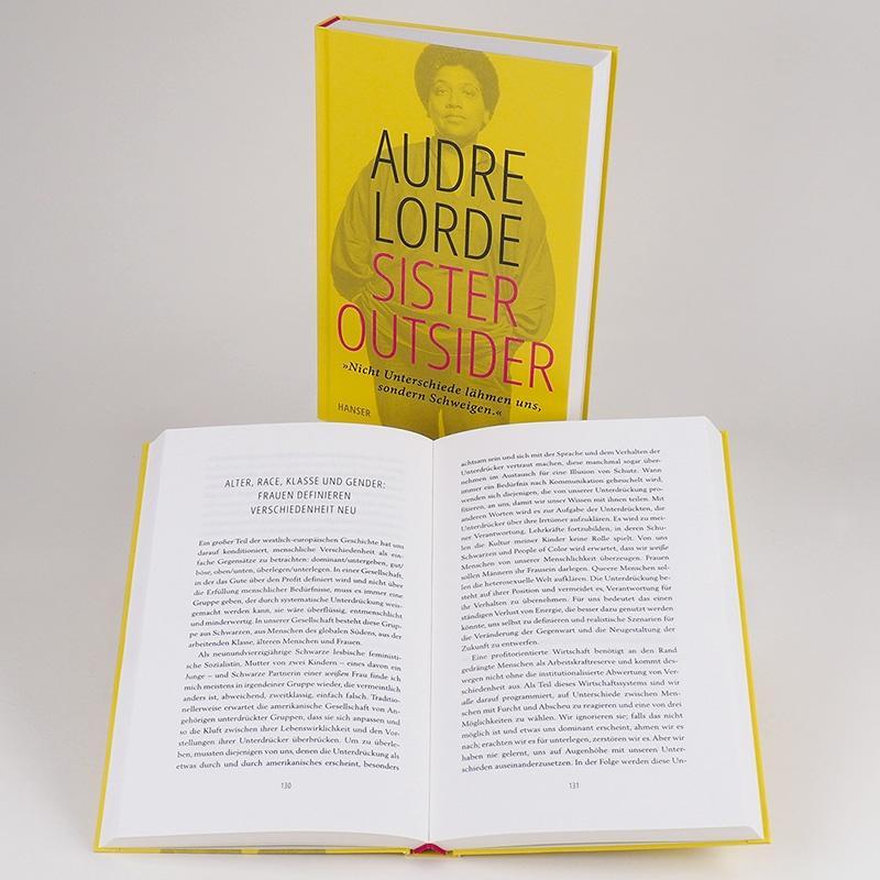 Bild: 9783446269712 | Sister Outsider | Essays | Audre Lorde | Buch | Deutsch | 2021
