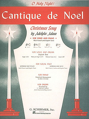 Cover: 73999797305 | Cantique de Noel (O Holy Night) | High Voice (E-Flat) and Piano | Adam