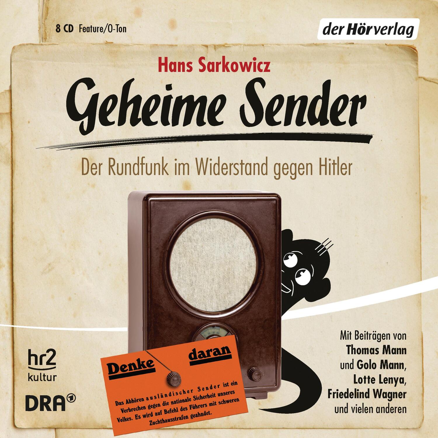 Cover: 9783844523263 | Geheime Sender | Der Rundfunk im Widerstand gegen Hitler | Sarkowicz