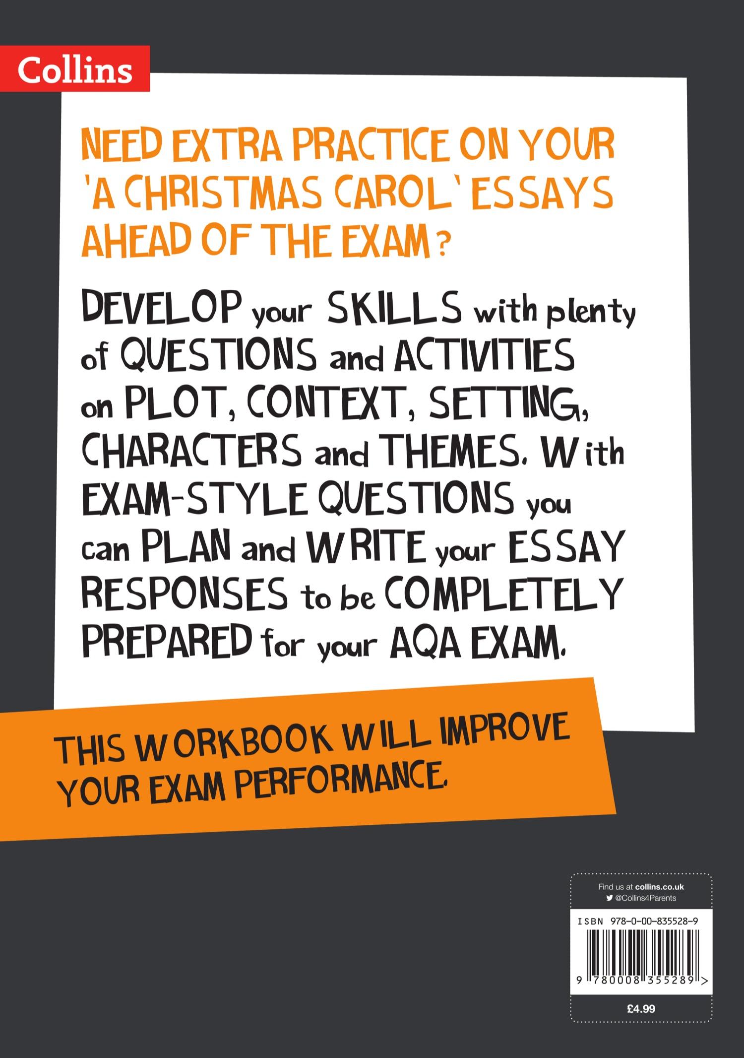 Rückseite: 9780008355289 | A Christmas Carol: AQA GCSE 9-1 English Literature Workbook | Gcse