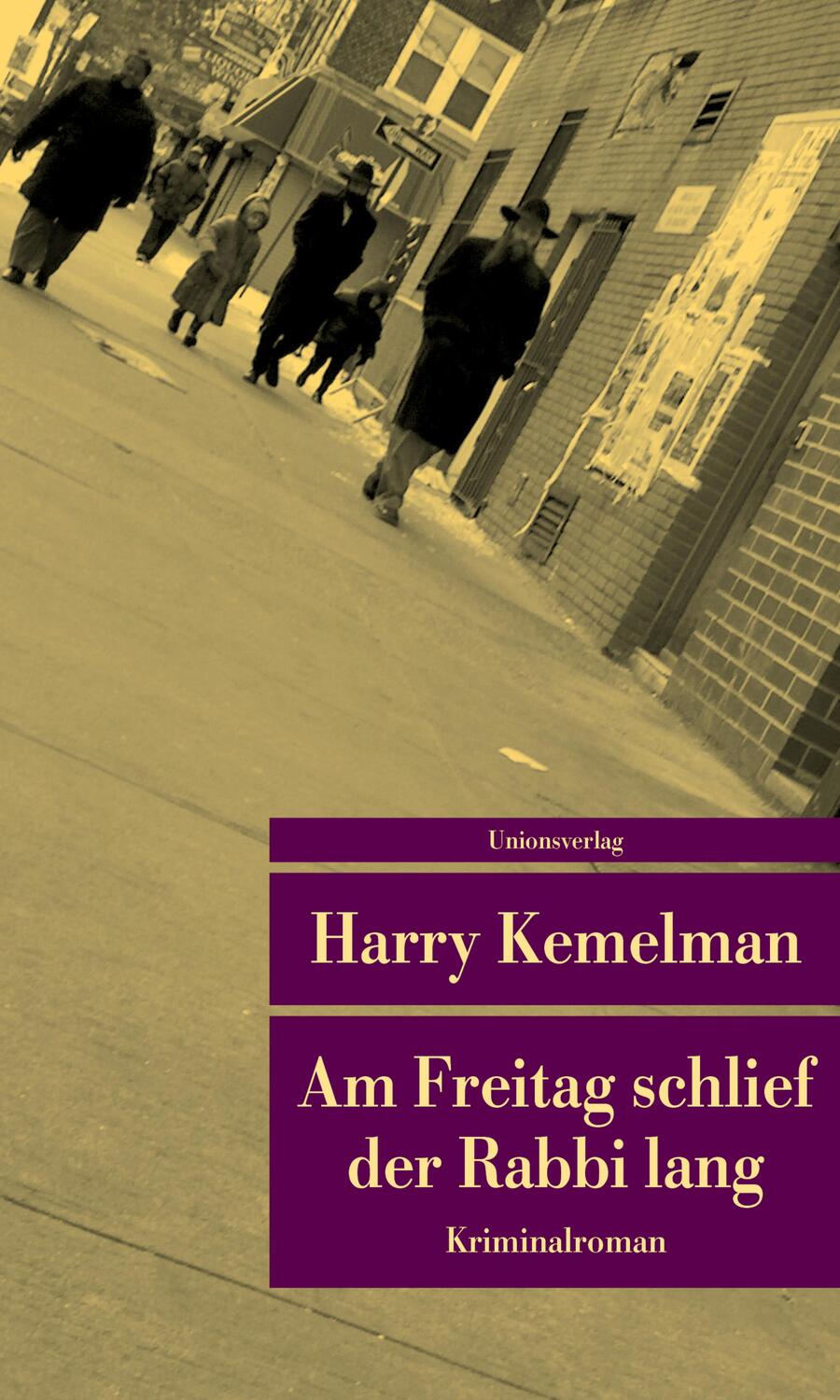 Cover: 9783293207097 | Am Freitag schlief der Rabbi lang | Harry Kemelman | Taschenbuch