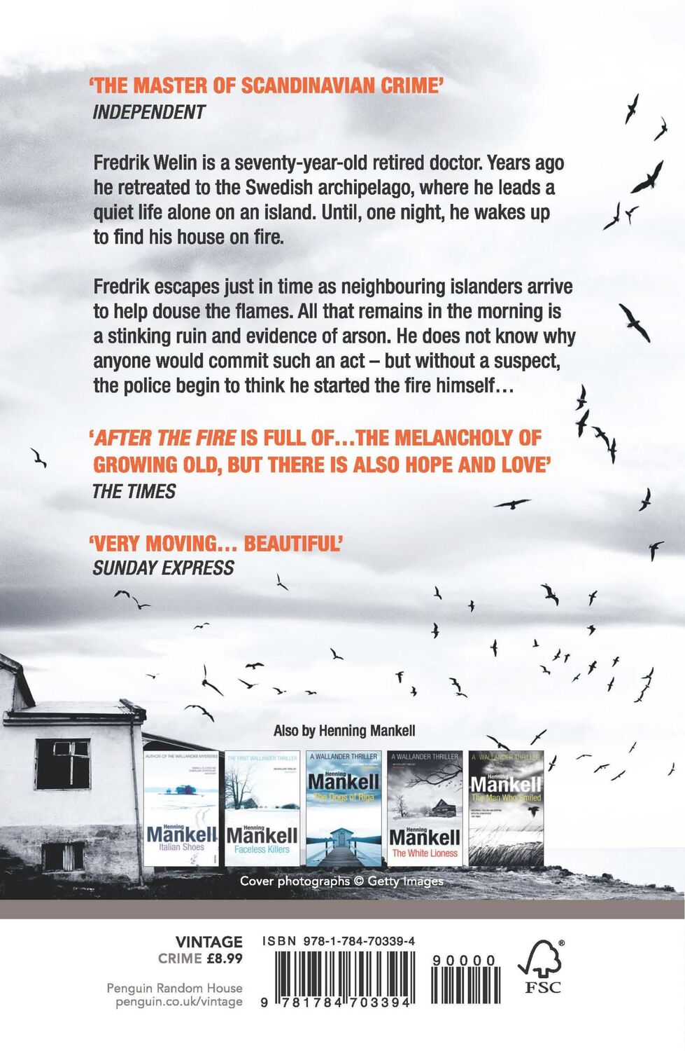 Rückseite: 9781784703394 | After the Fire | Henning Mankell | Taschenbuch | Englisch | 2018