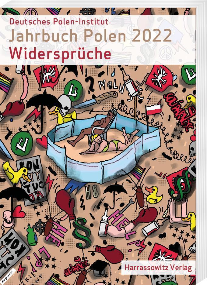 Cover: 9783447118088 | Jahrbuch Polen 33 (2022) | Widersprüche | Taschenbuch | Jahrbuch Polen
