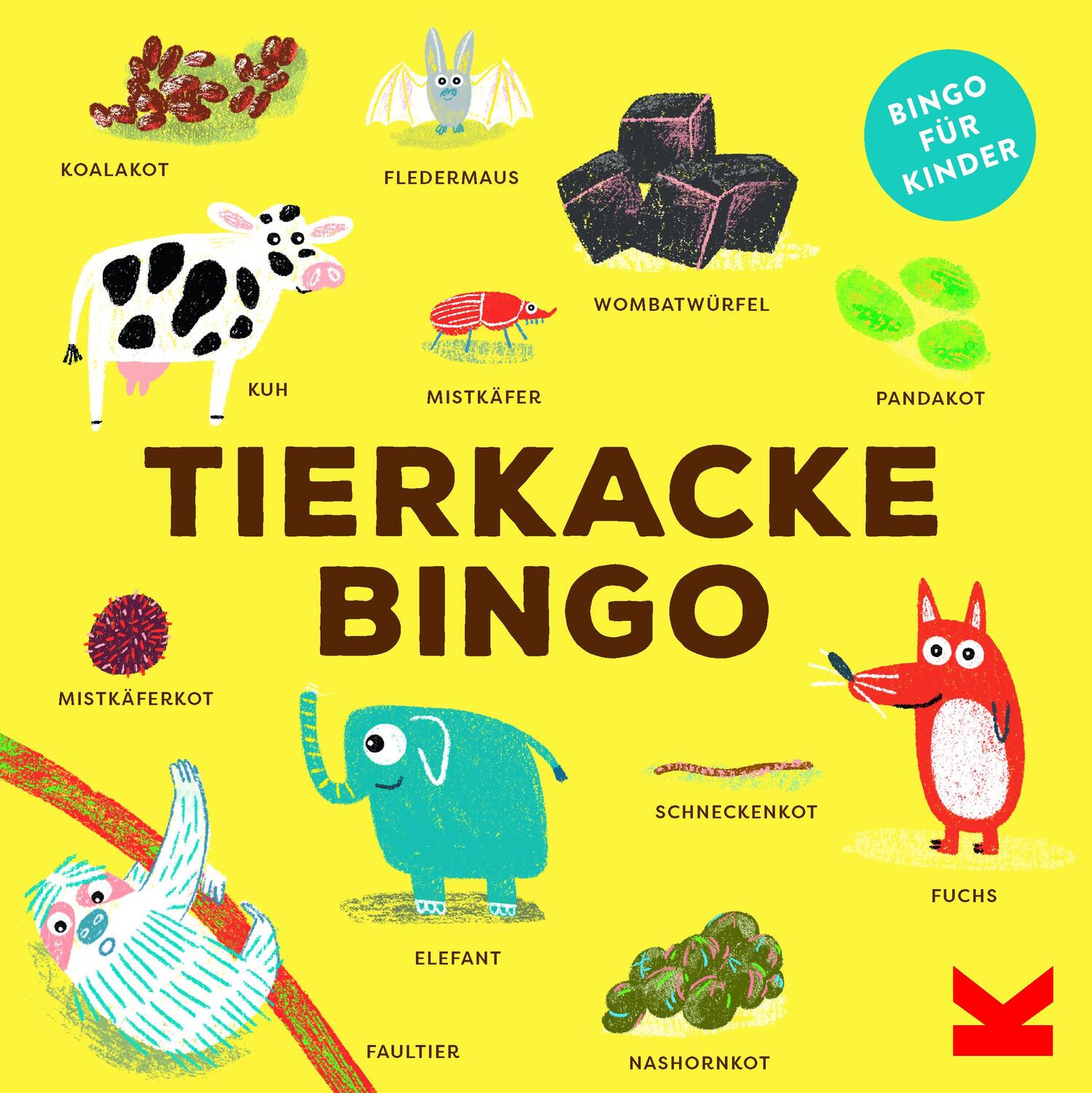 Cover: 9783962441722 | Tierkacke-Bingo | Aidan Onn | Spiel | Deutsch | 2020