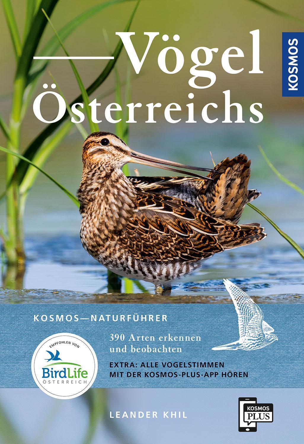 Cover: 9783440174180 | Vögel Österreichs | Leander Khil | Taschenbuch | Deutsch | 2022