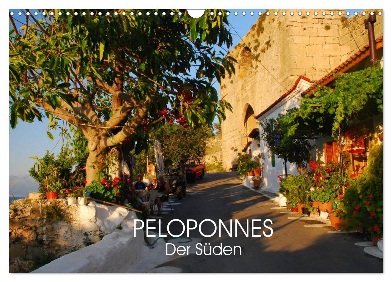 Cover: 9783435513253 | Peloponnes - Der Süden (Wandkalender 2025 DIN A3 quer), CALVENDO...