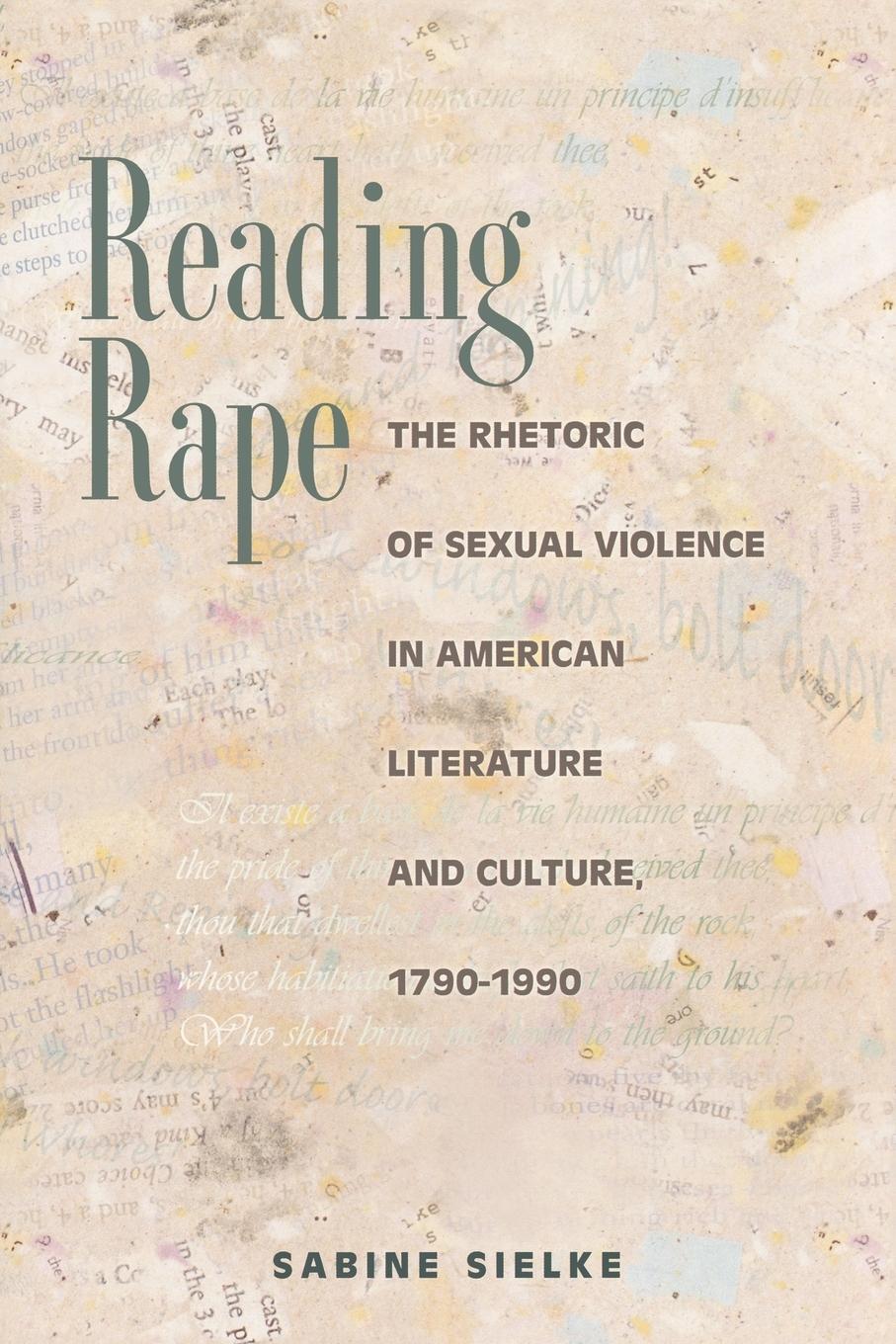 Cover: 9780691005010 | Reading Rape | Sabine Sielke | Taschenbuch | Paperback | Englisch