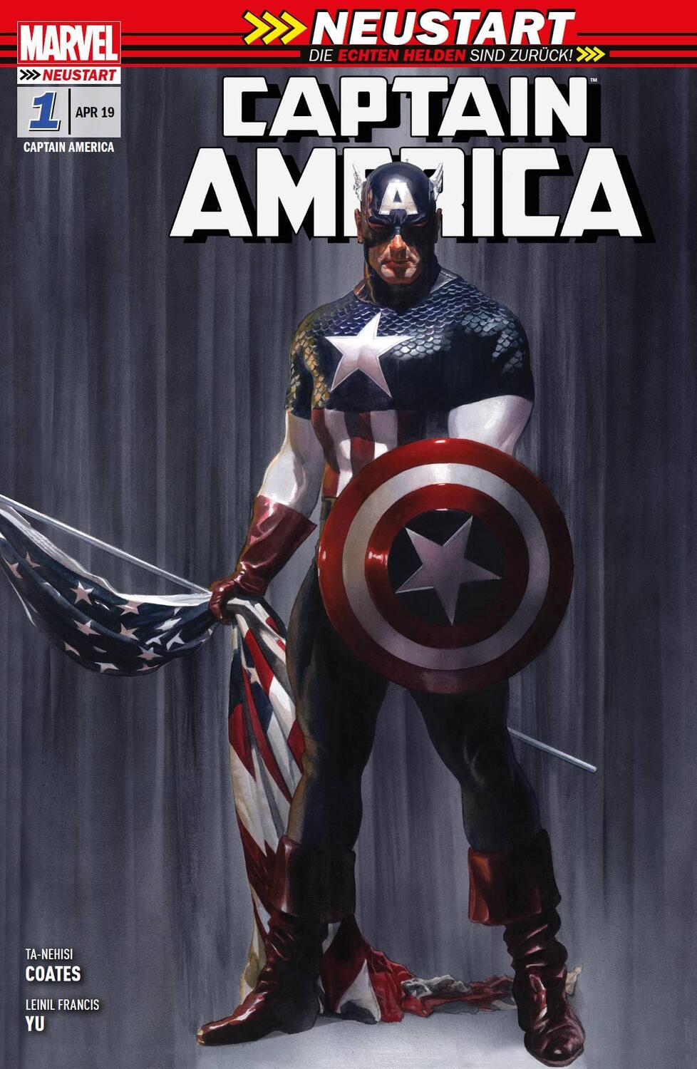 Cover: 9783741611810 | Captain America - Neustart | Bd. 1: Neuanfang | Coates (u. a.) | Buch