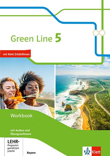 Cover: 9783128030562 | Green Line 5. Ausgabe Bayern. Workbook mit Audios und...