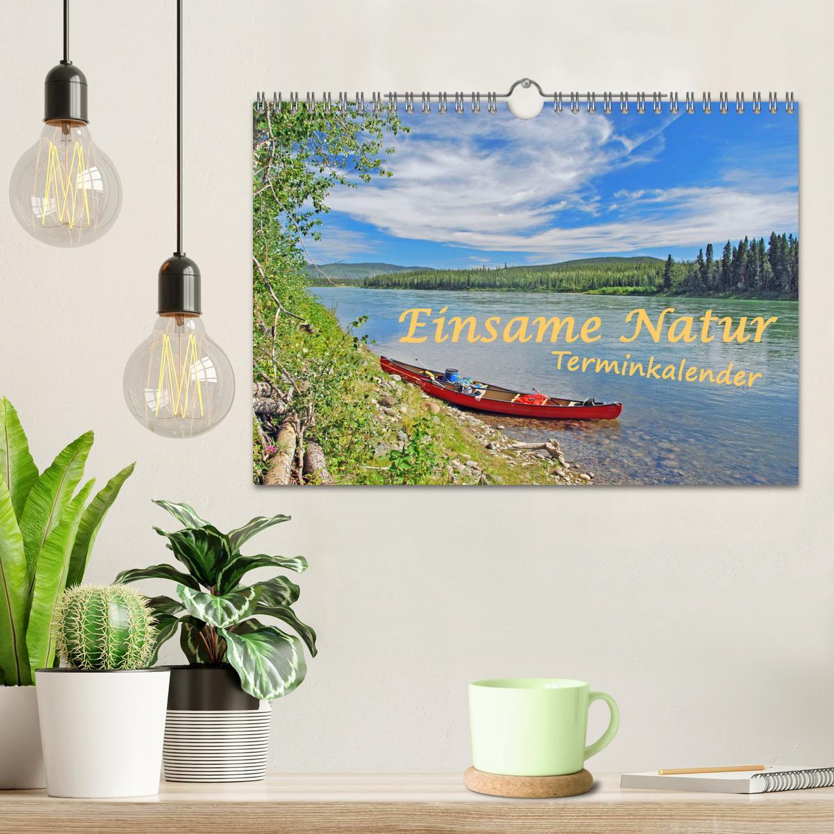 Bild: 9783435315338 | Einsame Natur - Terminkalender (Wandkalender 2025 DIN A4 quer),...