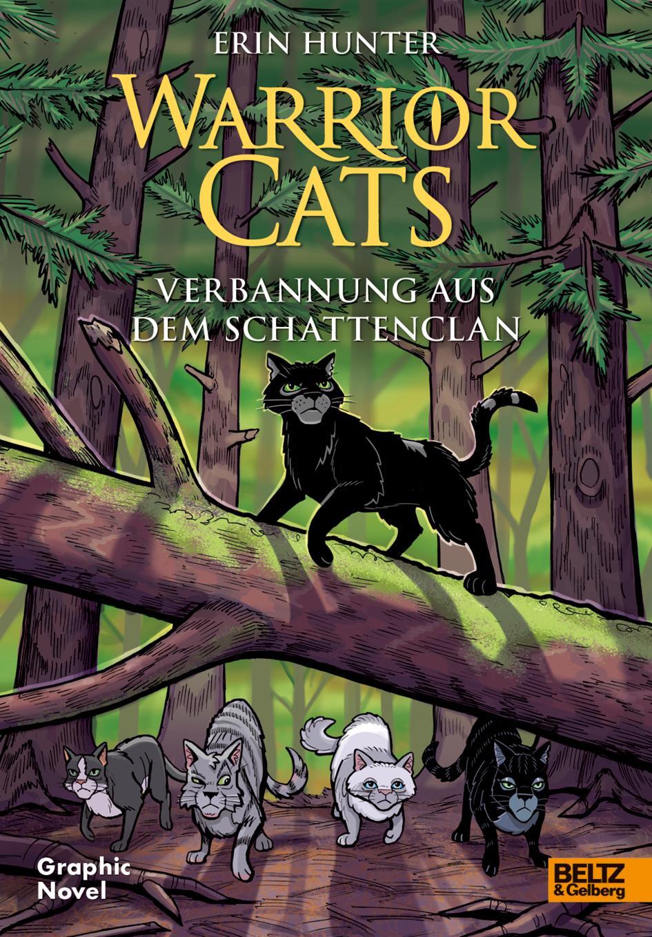 Cover: 9783407757258 | Warrior Cats - Verbannung aus dem SchattenClan | Graphic Novel | Buch