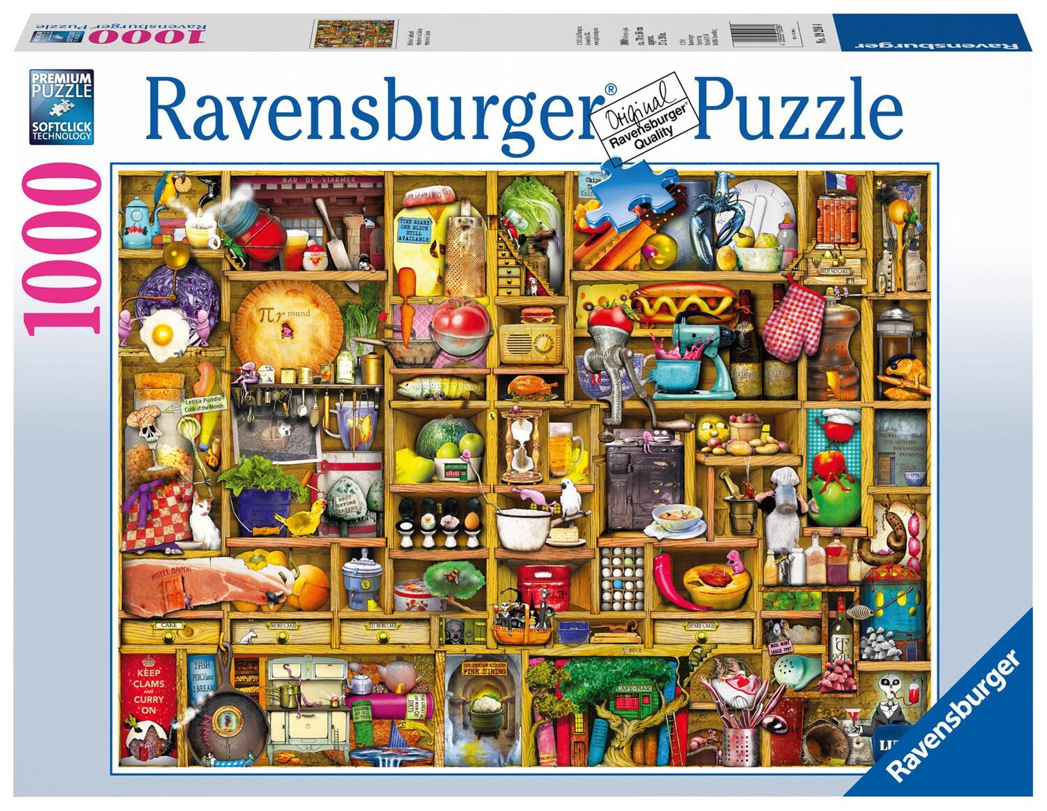 Cover: 4005556192984 | Kurioses Küchenregal | 1000pc Puzzle | Spiel | Deutsch | 2016