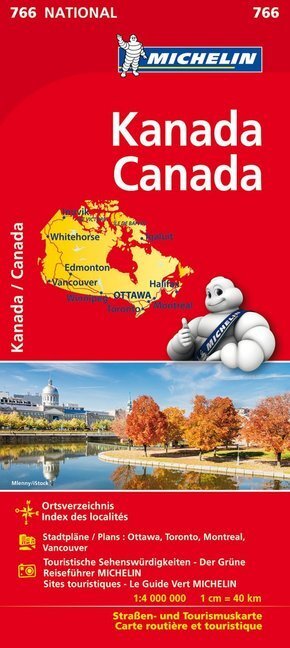 Cover: 9782067216433 | Michelin Kanada/Canada | Stück | 1 S. | Französisch | 2017