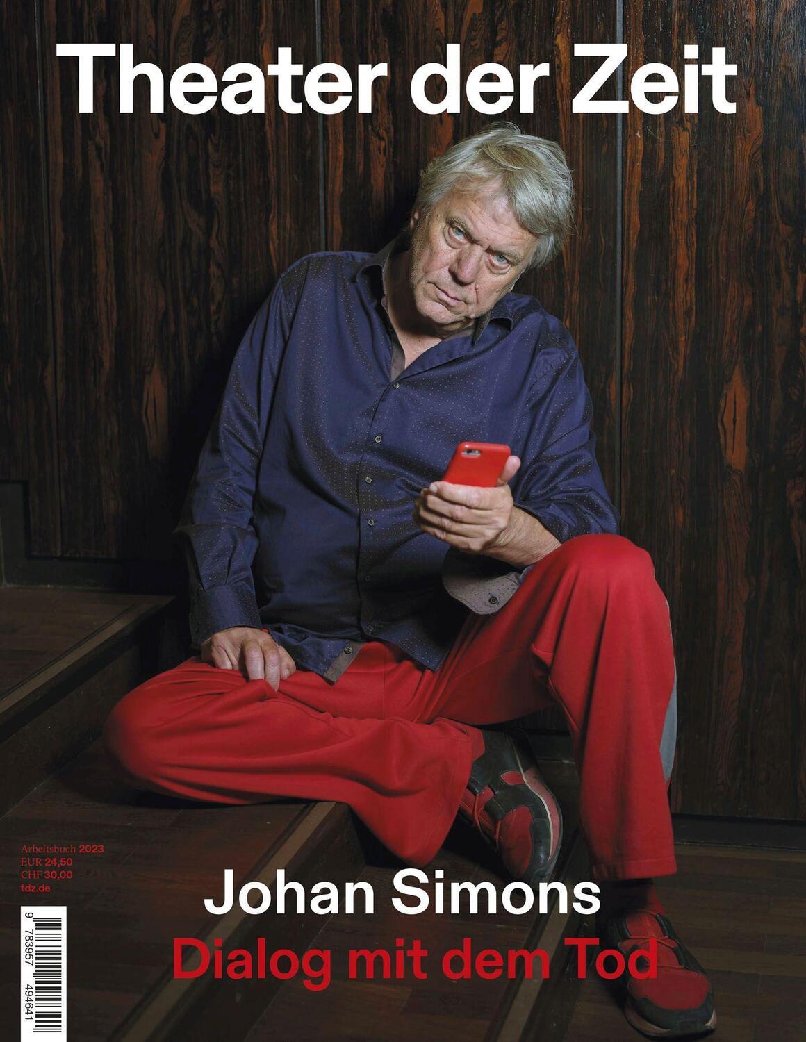 Cover: 9783957494641 | Johan Simons | Dialog mit dem Tod | Susanne Winnacker | Taschenbuch
