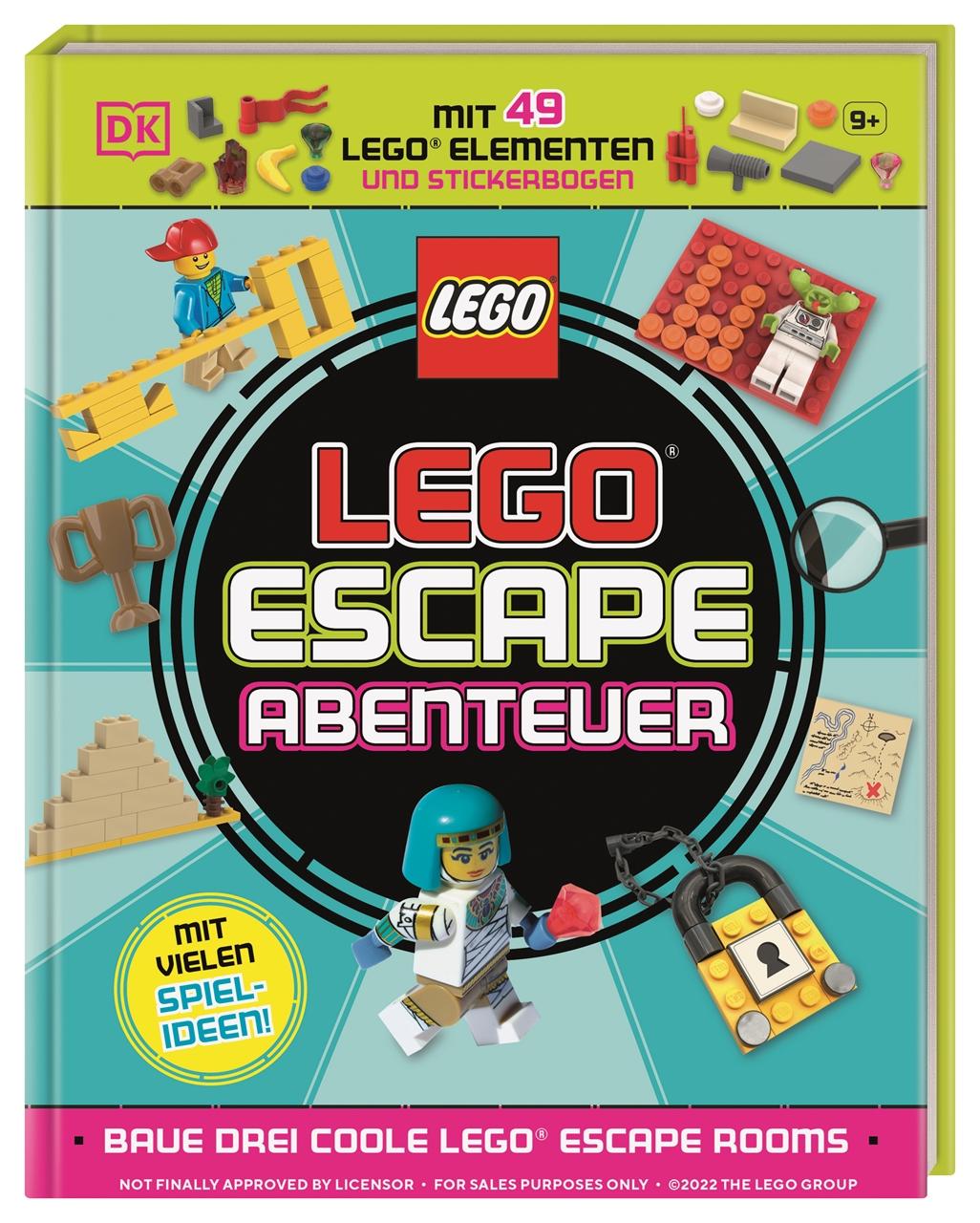 Cover: 9783831044573 | LEGO® Escape Abenteuer | Simone Heller | Buch | mit LEGO® Steinen