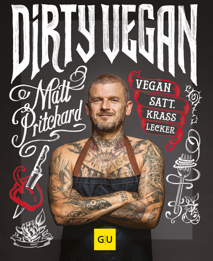 Cover: 9783833875946 | Dirty Vegan | Vegan satt. Krass lecker | Matt Pritchard | Buch | 2020