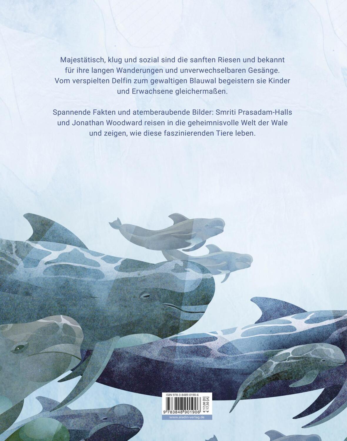Rückseite: 9783848901906 | Das geheime Leben der Wale | Smriti Prasadam-Halls (u. a.) | Buch