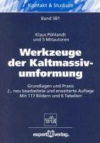 Cover: 9783816921530 | Werkzeuge der Kaltmassivumformung | Klaus Pöhlandt | Taschenbuch