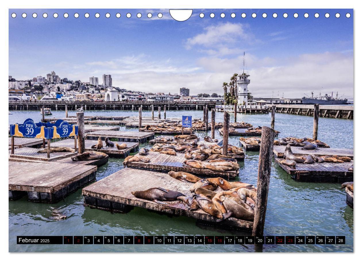 Bild: 9783435428953 | San Francisco Moments (Wandkalender 2025 DIN A4 quer), CALVENDO...