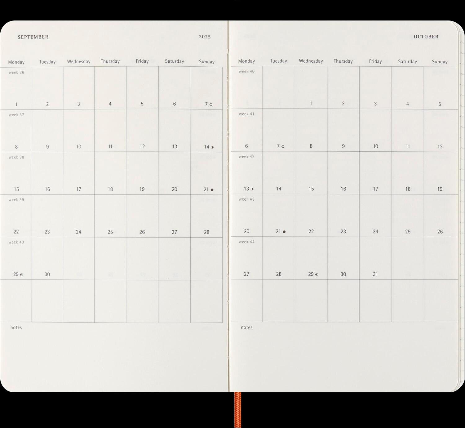 Bild: 8056999271732 | Moleskine Precious &amp; Ethical 12 Monate Wochen Notizkalender 2025,...