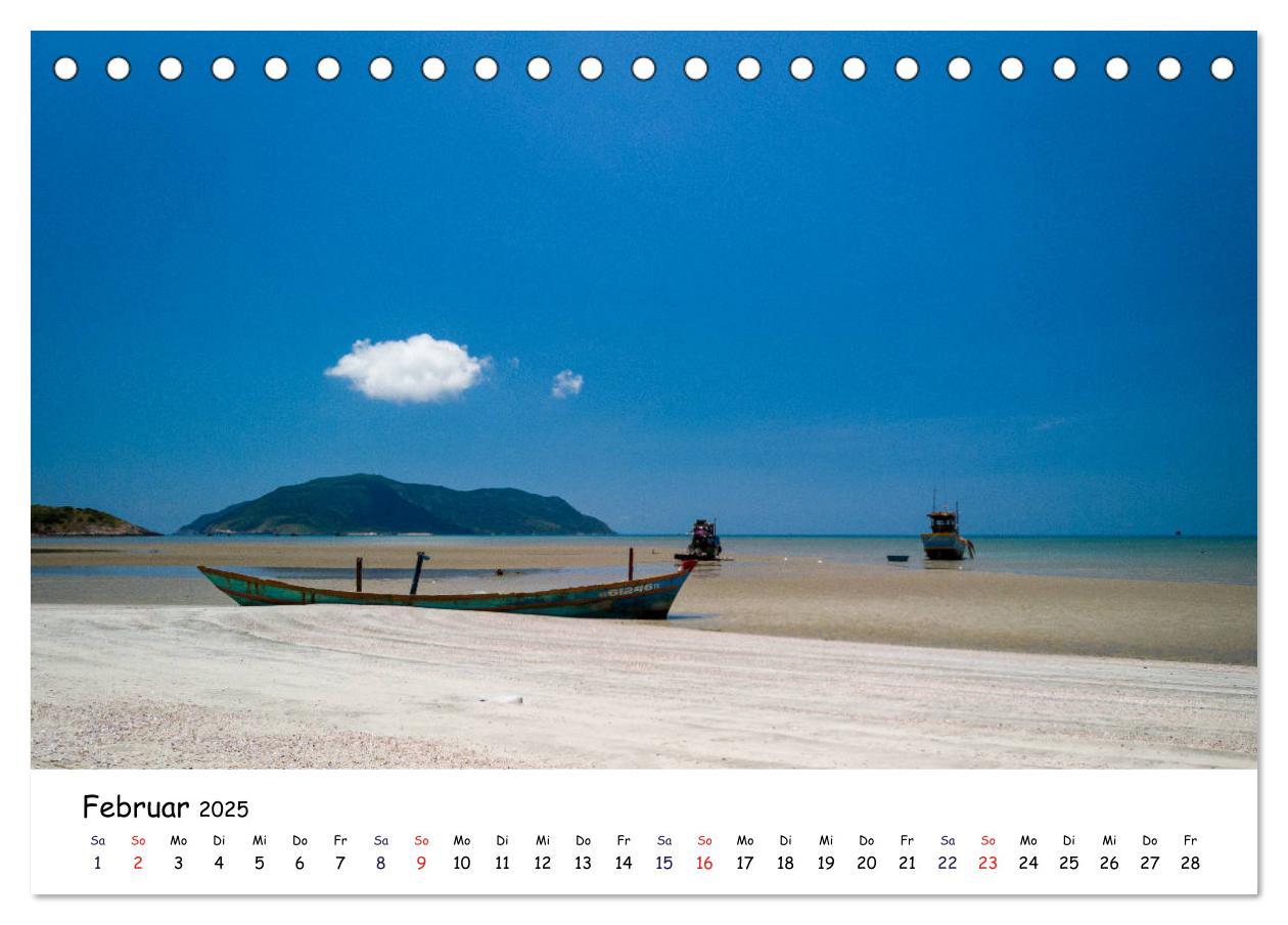 Bild: 9783435349784 | Vietnam aus der Luft (Tischkalender 2025 DIN A5 quer), CALVENDO...