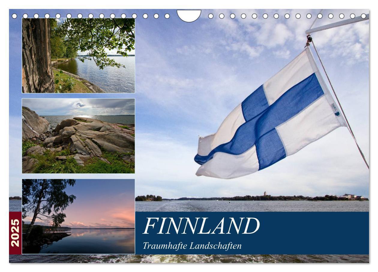 Cover: 9783435819416 | FINNLAND Traumhafte Landschaften (Wandkalender 2025 DIN A4 quer),...