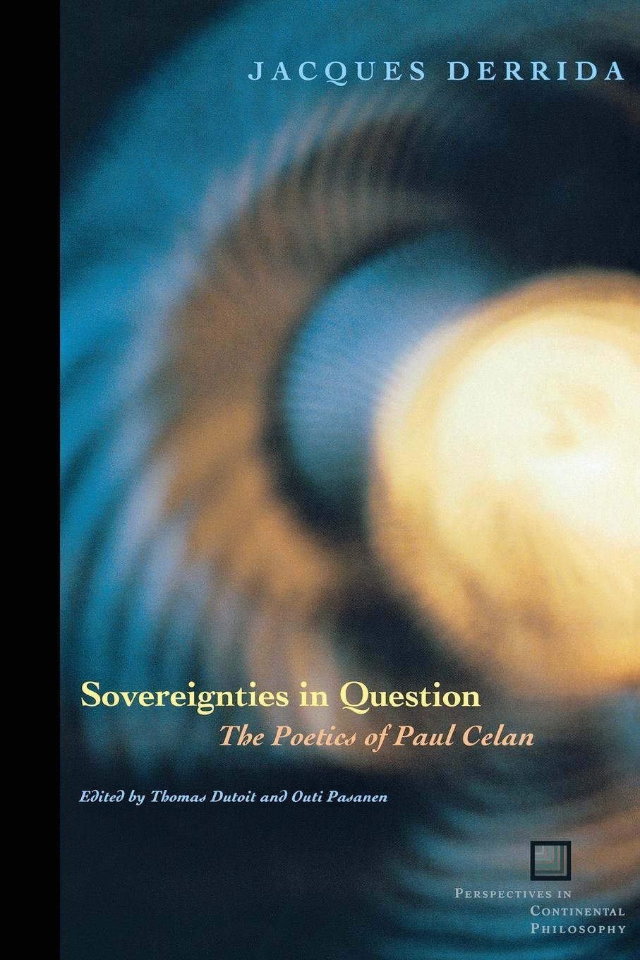 Cover: 9780823224388 | Sovereignties in Question | The Poetics of Paul Celan | Derrida | Buch