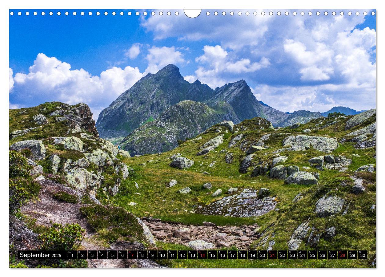 Bild: 9783435111954 | Wanderparadies Montafon (Wandkalender 2025 DIN A3 quer), CALVENDO...