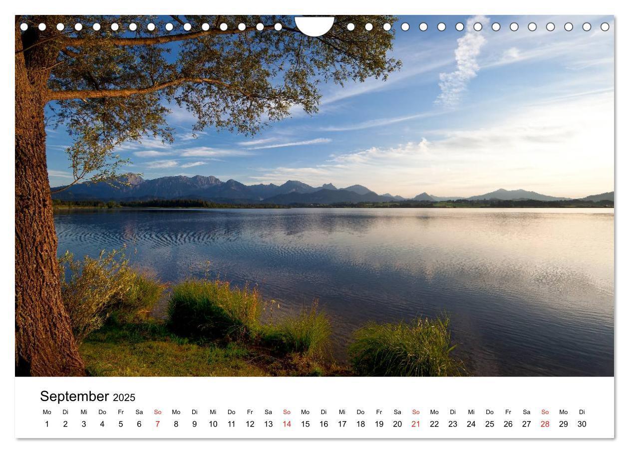 Bild: 9783435485390 | Hopfensee - Riviera des Allgäus (Wandkalender 2025 DIN A4 quer),...