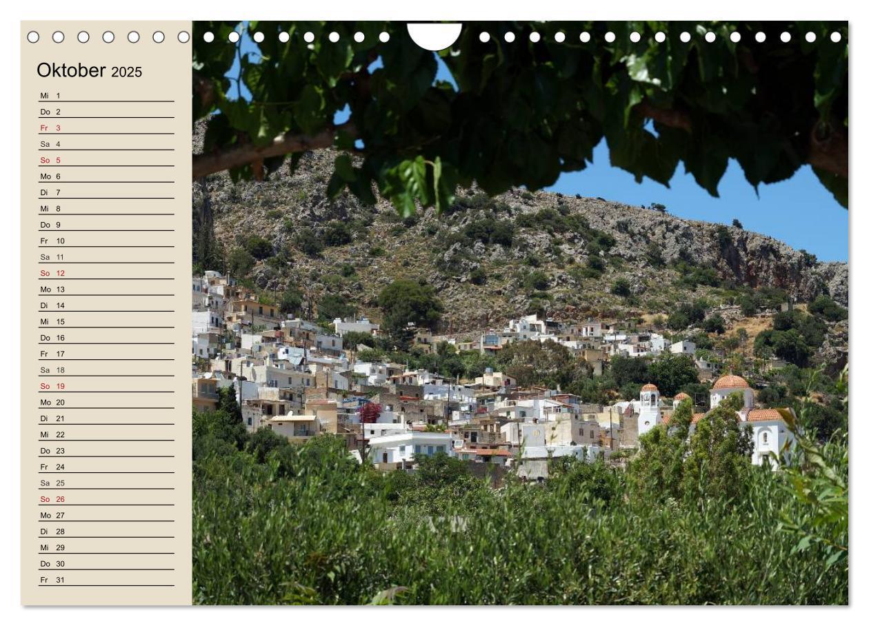 Bild: 9783435526130 | Großer Grieche Kreta (Wandkalender 2025 DIN A4 quer), CALVENDO...