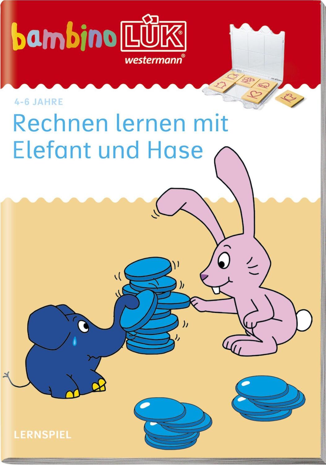 Cover: 9783072475181 | bambinoLÜK. Vorschule. Erstes Rechnen mit Elefant und Hase. 4/5/6...