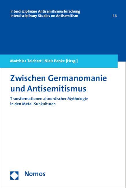 Cover: 9783848712755 | Zwischen Germanomanie und Antisemitismus | Niels Penke (u. a.) | Buch