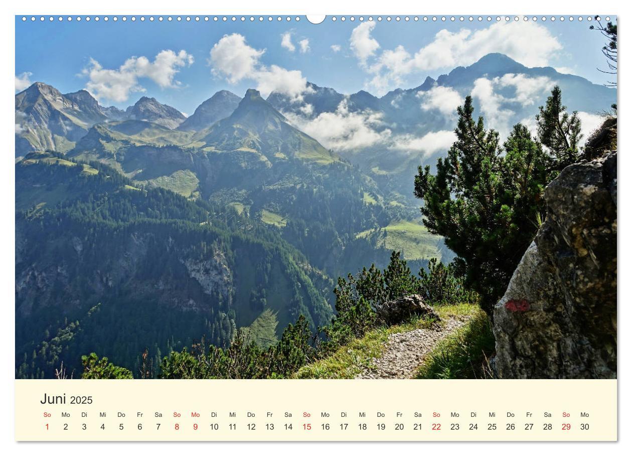 Bild: 9783435188703 | Wanderglück im Allgäu (hochwertiger Premium Wandkalender 2025 DIN...