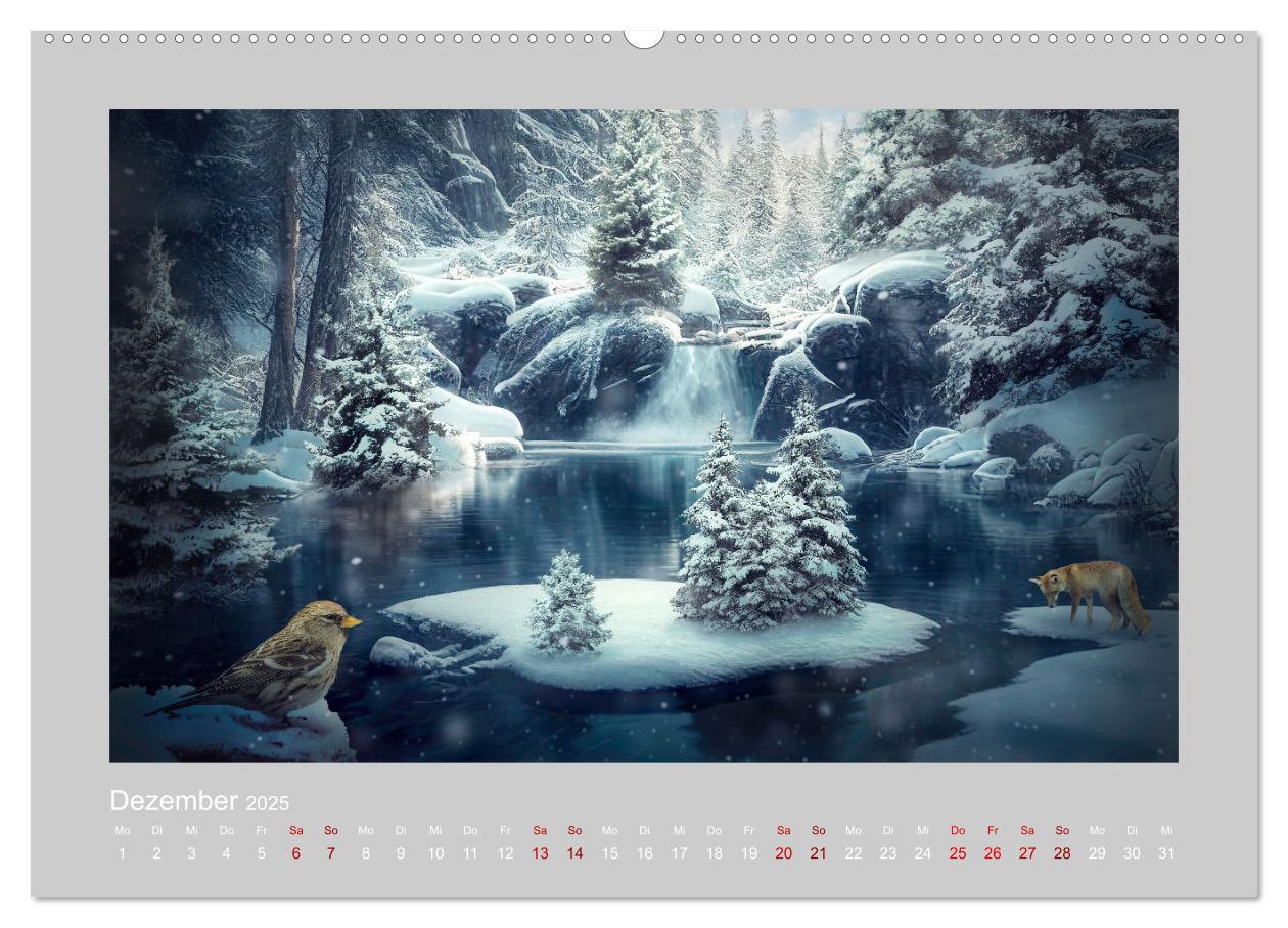 Bild: 9783383872440 | Wald der Märchen (hochwertiger Premium Wandkalender 2025 DIN A2...