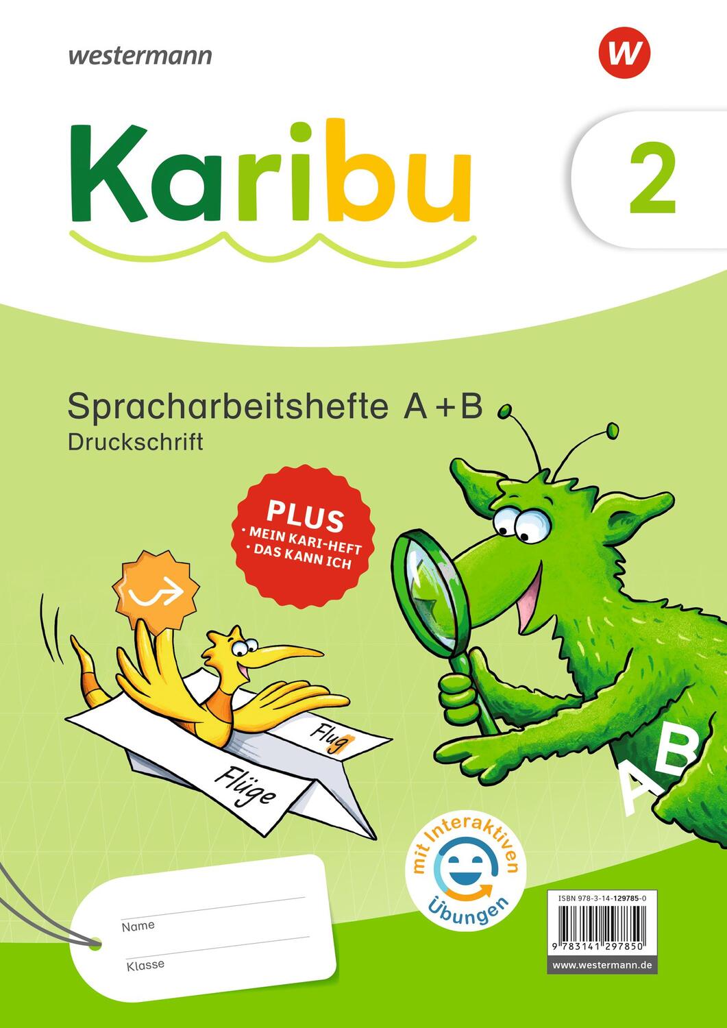 Cover: 9783141297850 | Karibu. Spracharbeitshefte 2 Druckschrift mit interaktiven Übungen