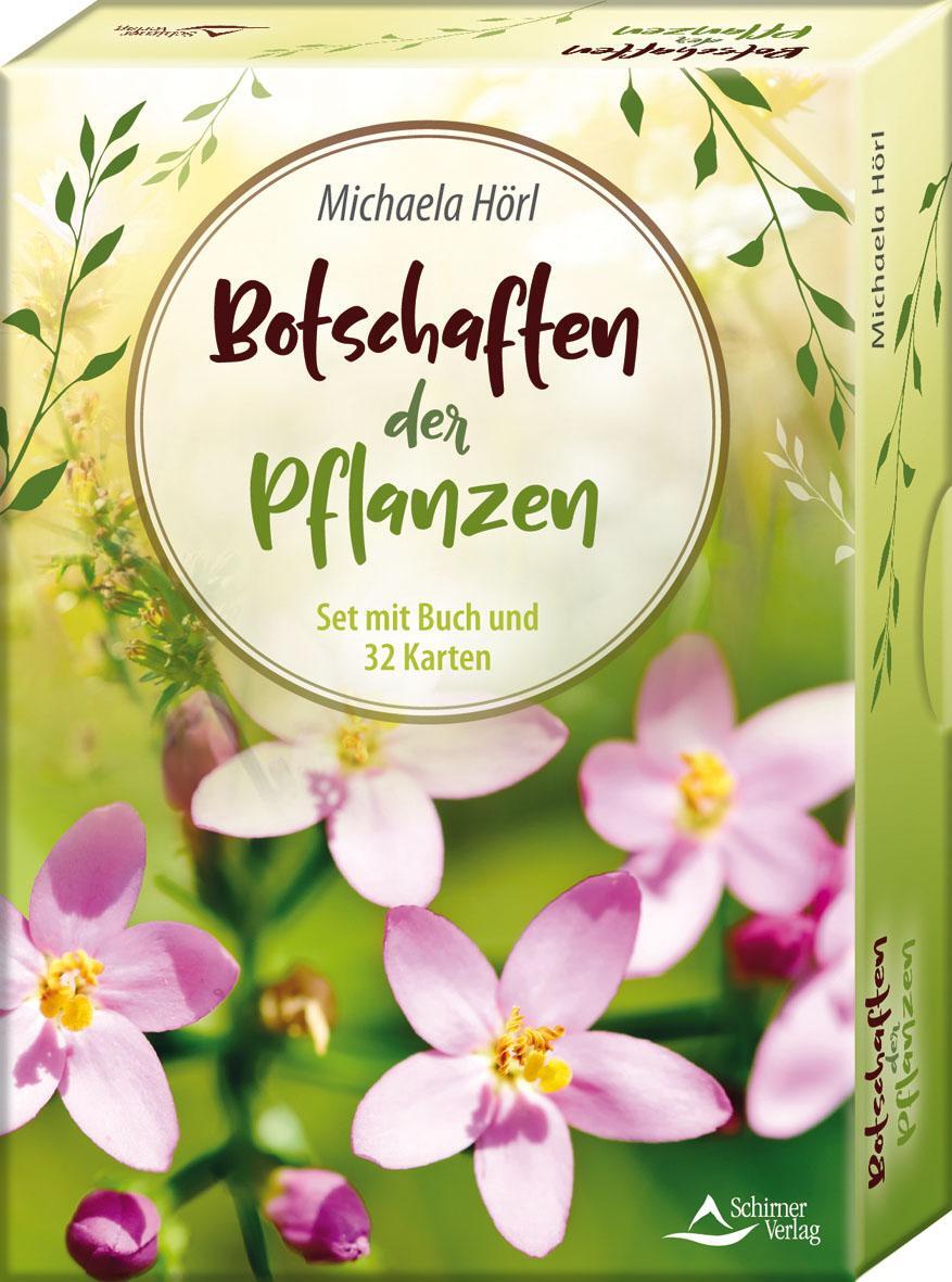 Cover: 9783843492102 | Botschaften der Pflanzen | - Set mit Buch und 32 Karten | Hörl | Buch