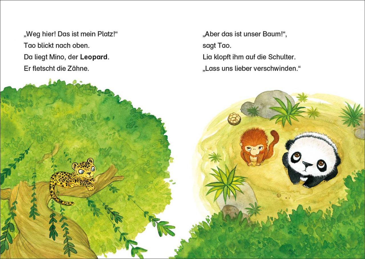 Bild: 9783743206618 | Leselöwen 1. Klasse - Ein Panda in der Dschungelschule | Katja Richert