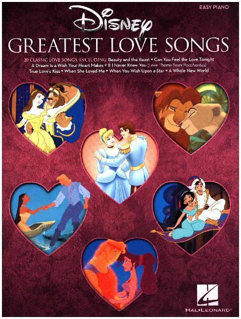 Cover: 888680635992 | Disney's Greatest Love Songs (Easy Piano Book) | Songbook für Klavier