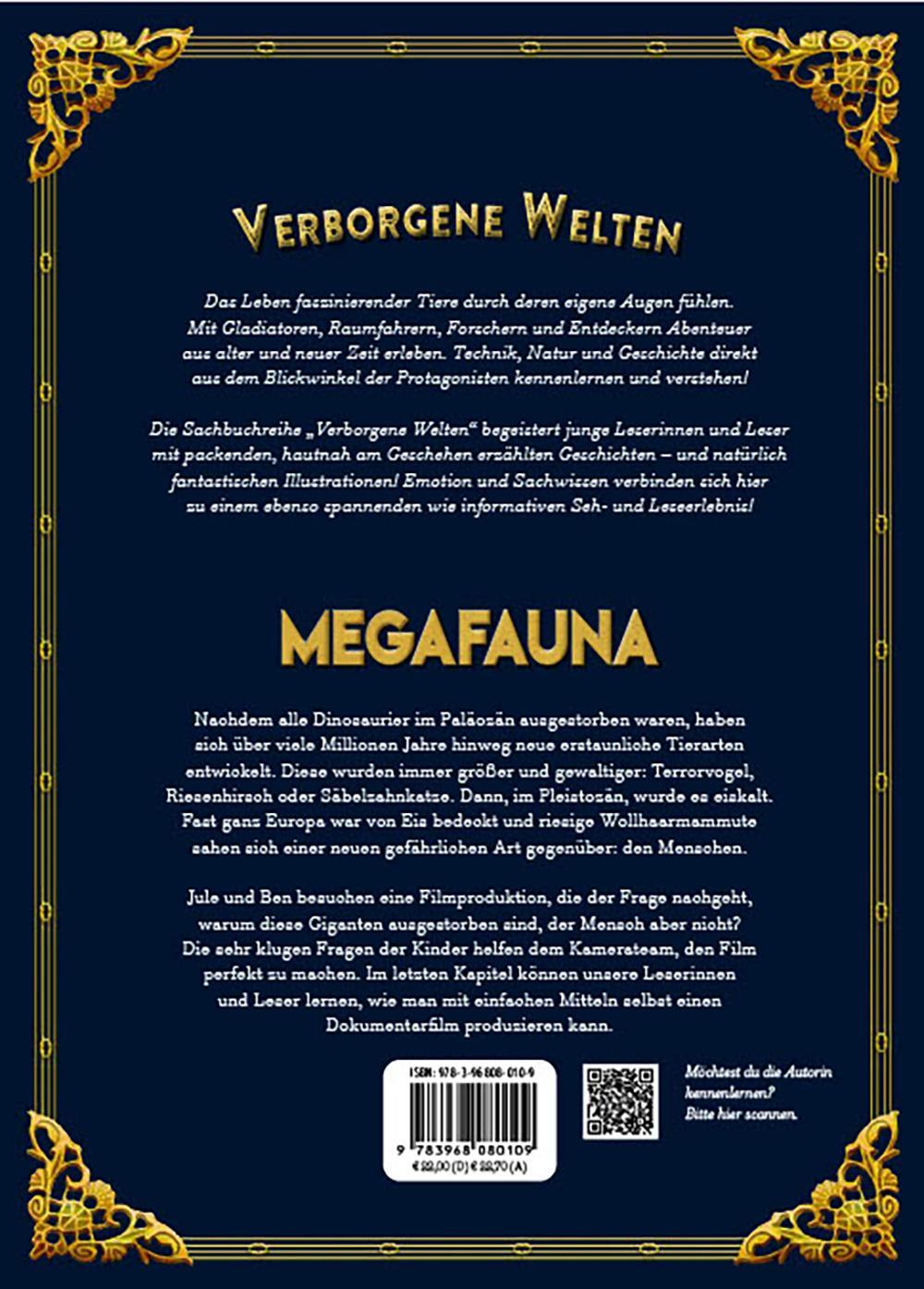 Rückseite: 9783968080109 | Verborgene Welt der Megafauna | Babette Pribbenow | Buch | 96 S.