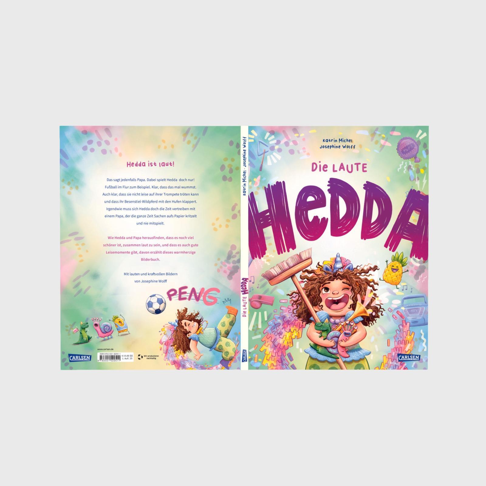 Bild: 9783551522511 | Die laute Hedda | Katrin Michel | Buch | 32 S. | Deutsch | 2025