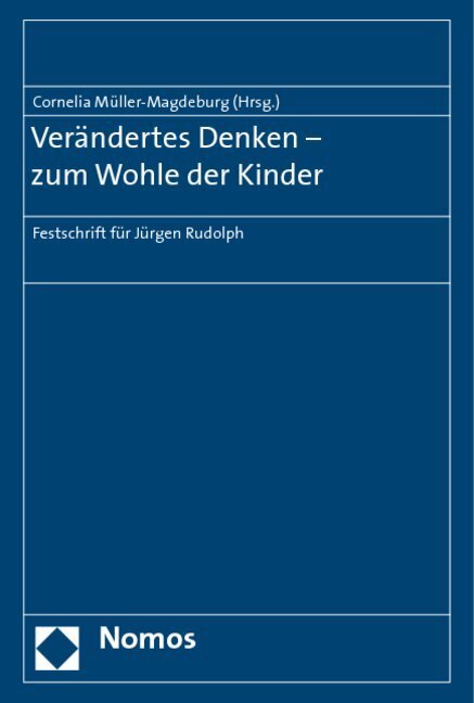 Cover: 9783832949709 | Verändertes Denken - zum Wohle der Kinder | Cornelia Müller-Magdeburg