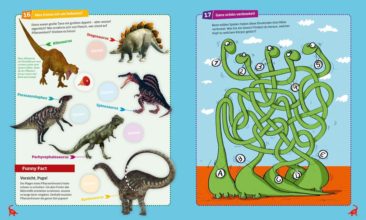 Bild: 9783788621643 | Rätseln und Stickern: Dinosaurier | Lisa Hebler | Taschenbuch | 24 S.