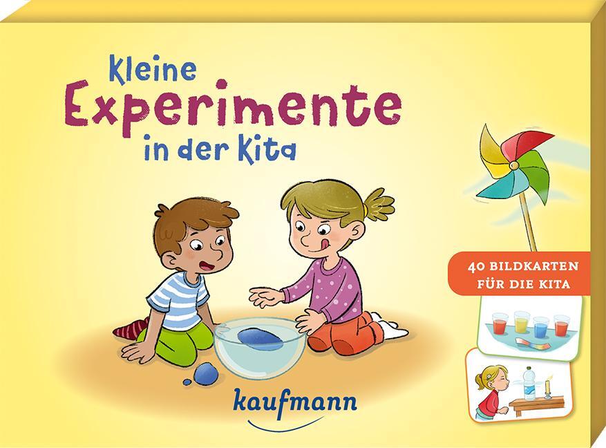 Cover: 4280000572103 | Kleine Experimente in der Kita | 40 Bildkarten für die Kita | Buchmann