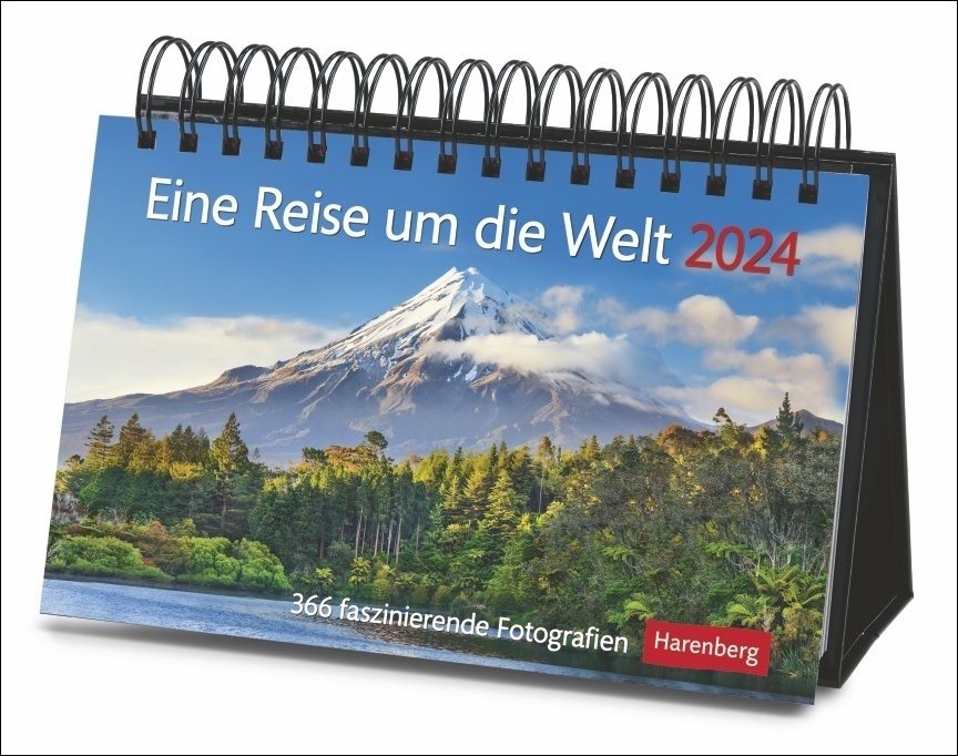 Cover: 9783840031519 | Eine Reise um die Welt Premiumkalender 2024. Tages-Tischkalender...