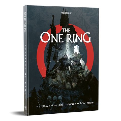 Cover: 9789189143456 | The One Ring RPG Core Rules 2nd Edition (Fantasy RPG, Hardback,...